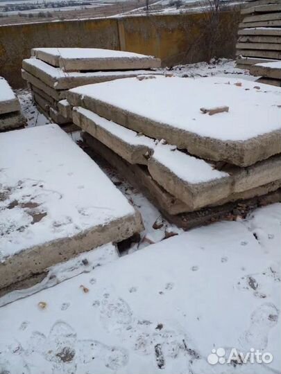 Плиты дорожные