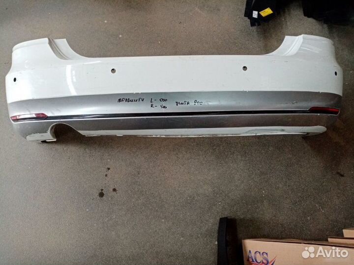 Бампер задний Volkswagen Polo 2015-2019