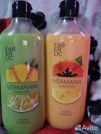 Витаминный гель для душа 380 мл