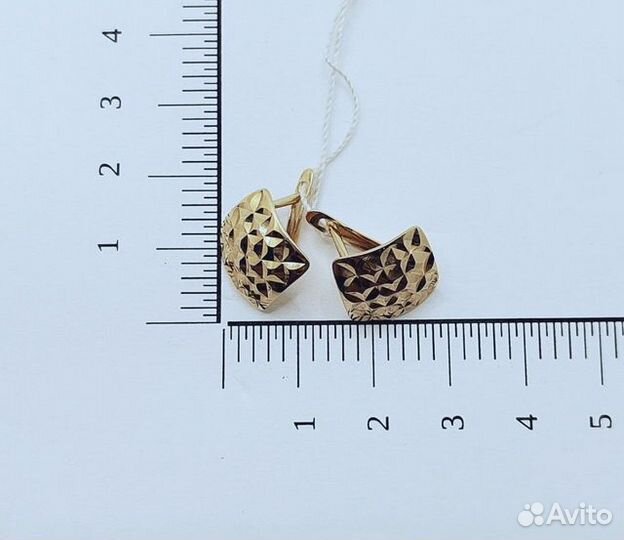 Серьги Золото