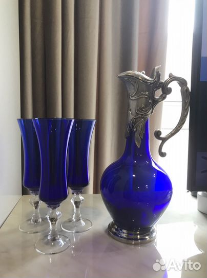 Графин и 3 бокала