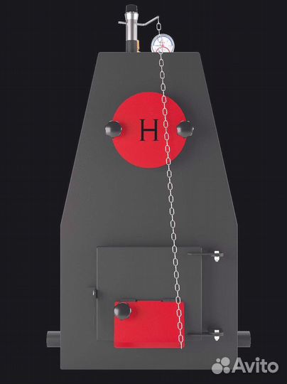Твердотопливный котёл 100 квт