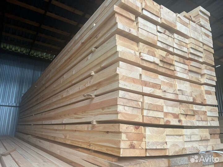 Доска обрезная 40х100х6000мм от производителя