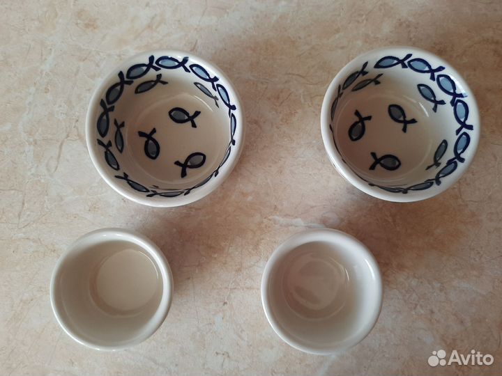 Набор розеток Болеславская керамика, Польша