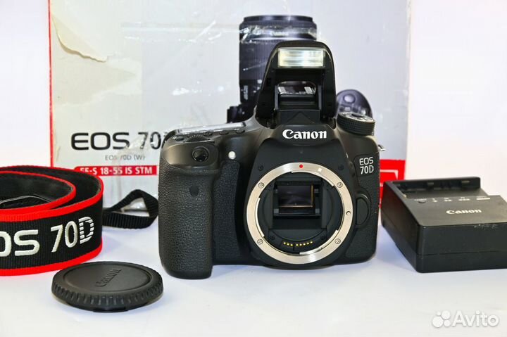 Canon EOS 70D 20.0MP зеркалка body