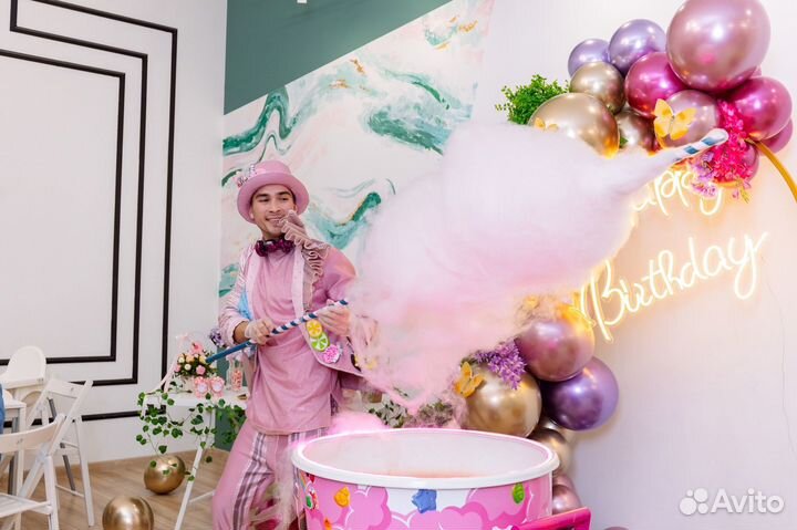 Сахарная вата на праздник, Шоу 