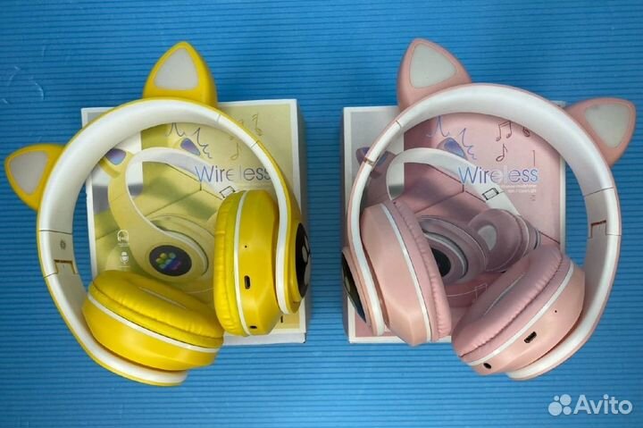 Беспроводные полноразмерные наушники с ушками