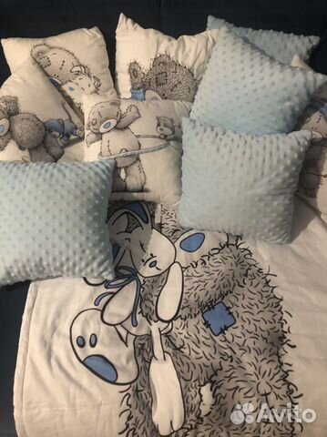 Бортики в детскую кроватку