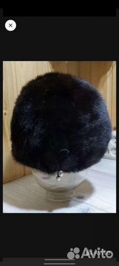 Шапка норковая женская