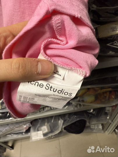 Футболка Acne studio оверсайз (топ 2025)