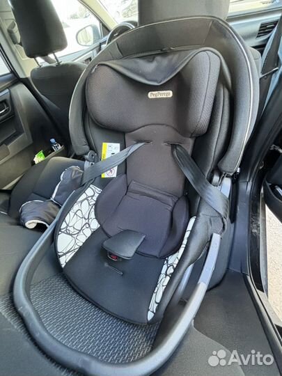 Автолюлька peg perego с базой isofix