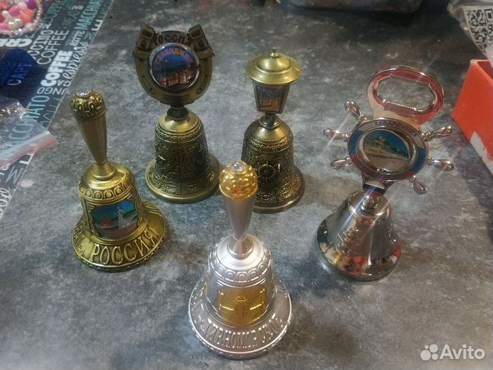 Колокольчики сувенирные