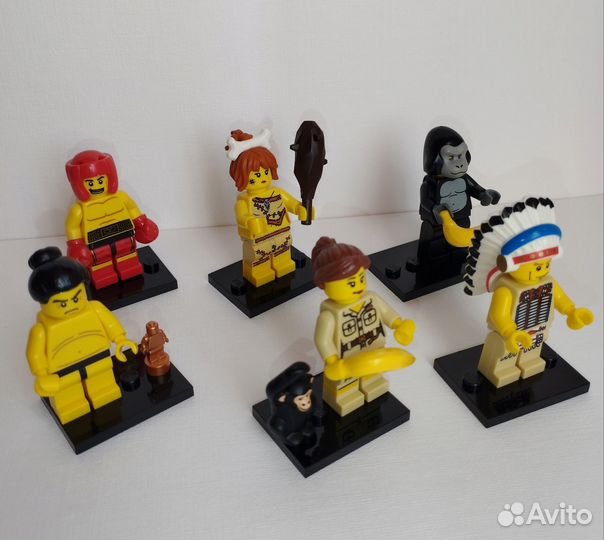 Лего minifigures разные серии