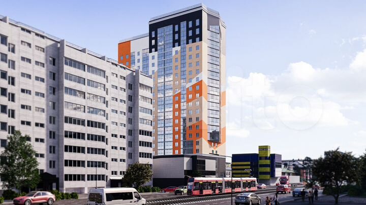 2-к. квартира, 54,4 м², 11/20 эт.