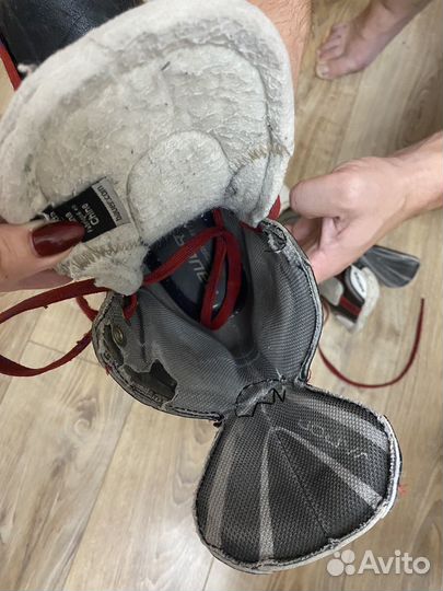 Хоккейные коньки бауэр профессиональные