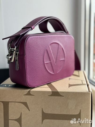 Сумка кросс боди натуральная кожа Afina