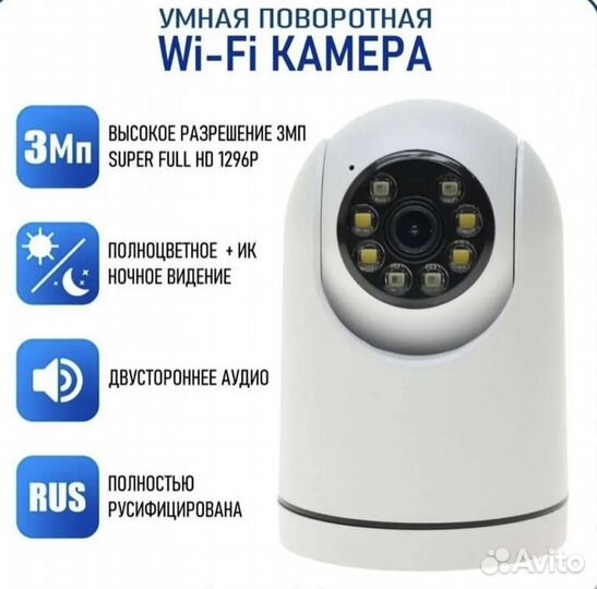 Wi-Fi камера видеонаблюдения для магазина