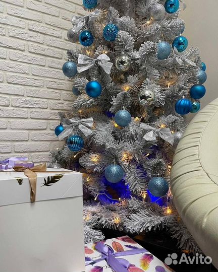 Ель искуственная заснеженная Аляска