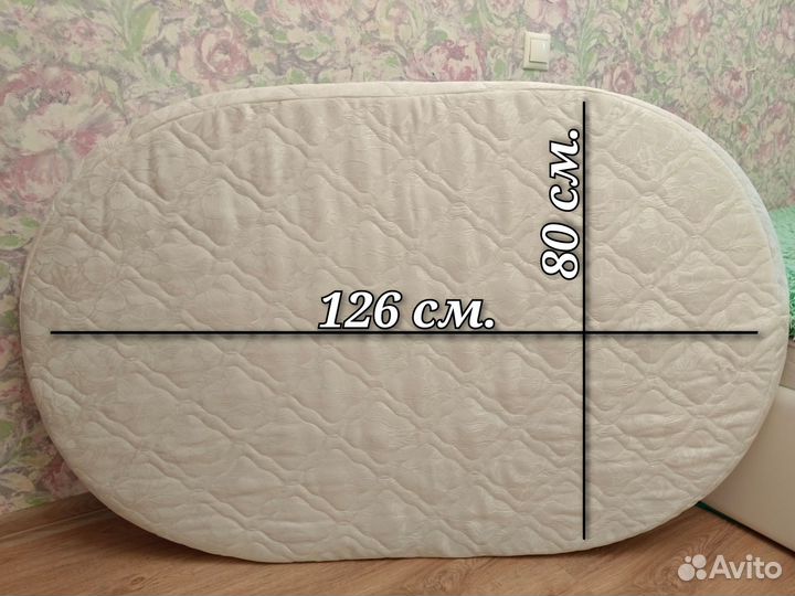 Матрас на круглую кроватку