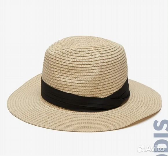 Шляпа женская соломенная