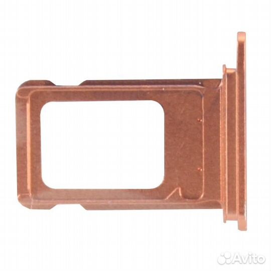 Держатель сим для iPhone XR (коралловый) (2 сим)