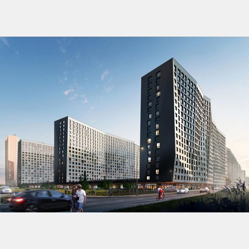 Квартира-студия, 33,8 м², 4/18 эт.