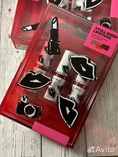 Помады набор 3шт