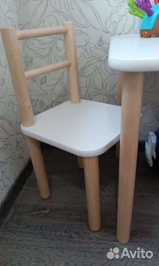 Детский Стол и стул и табурет