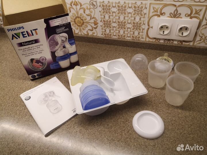 Молокоотсос avent ручной