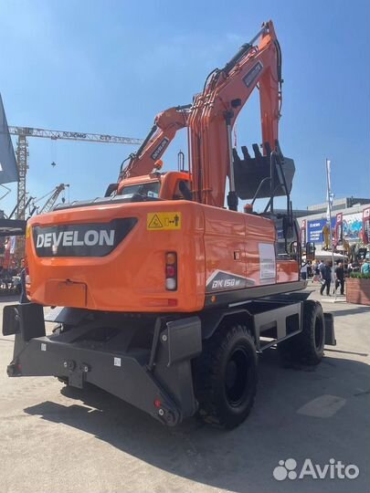 Колёсный экскаватор Develon DX150W-7B, 2024