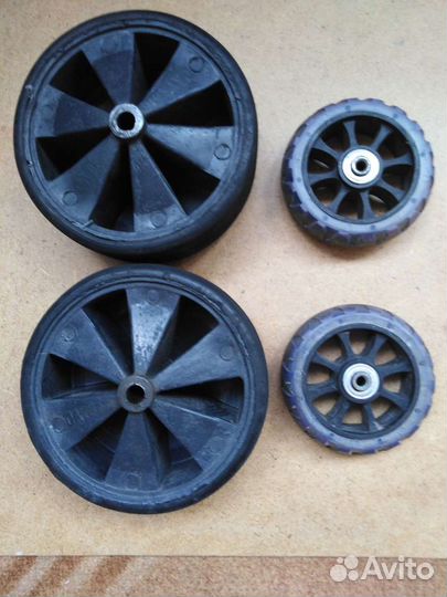 Колеса для хоз. тележки, чемодана, самоката