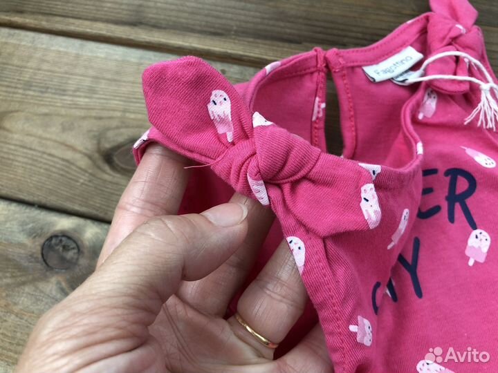 Майка детская летняя для девочки новая OVS