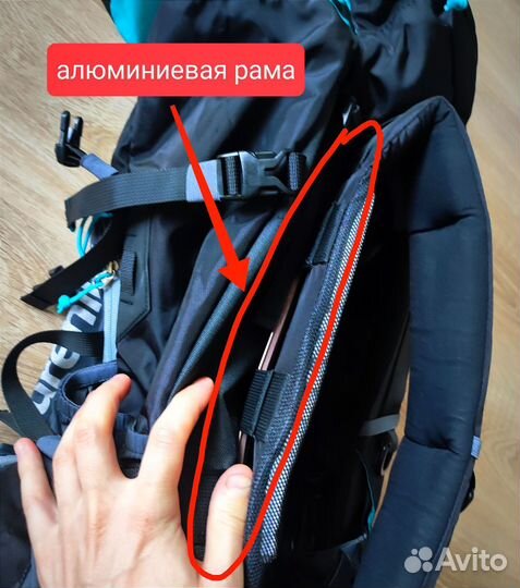 Рюкзак Naturehike Hiking black 45л