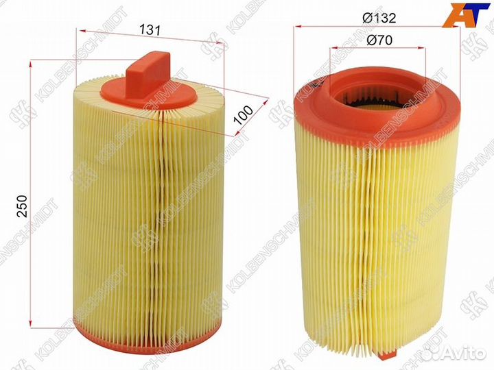 Фильтр воздушный mercedes W203/W204/W211/W212/W209