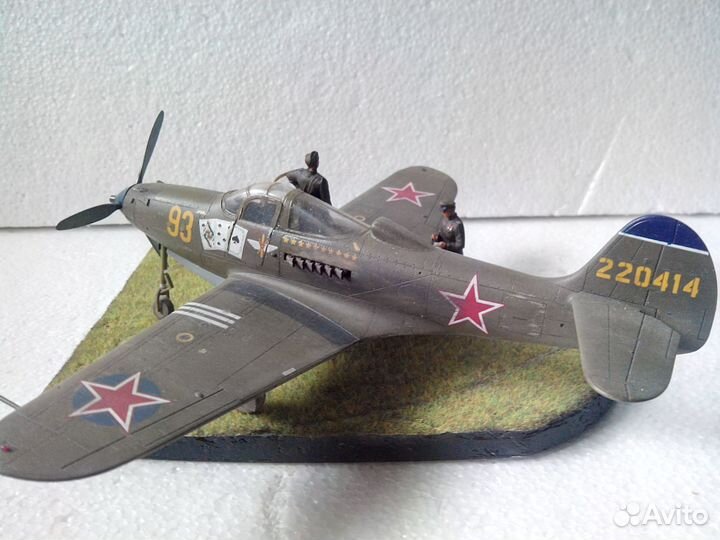 Модель 1/48 P-39Q Airacobra - диорама