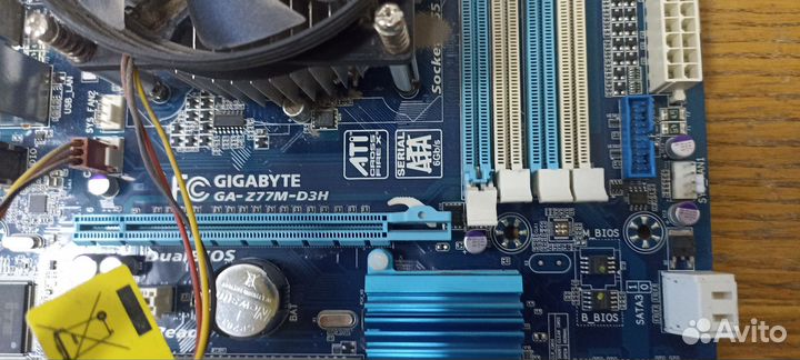 Материнская плата с процессором i5