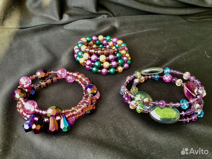 Браслет на проволоке Мемори. Объемный 3 оборота