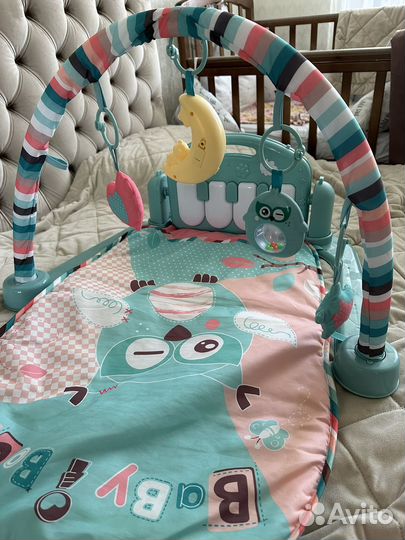 Развивающий коврик с пианино