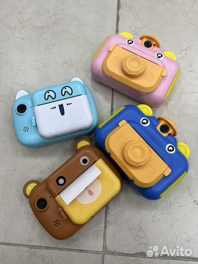 Детский фотоаппарат с моментальной печатью