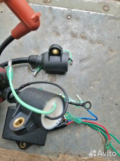 Коммутатор с катушками зажигания на лодочный мотор