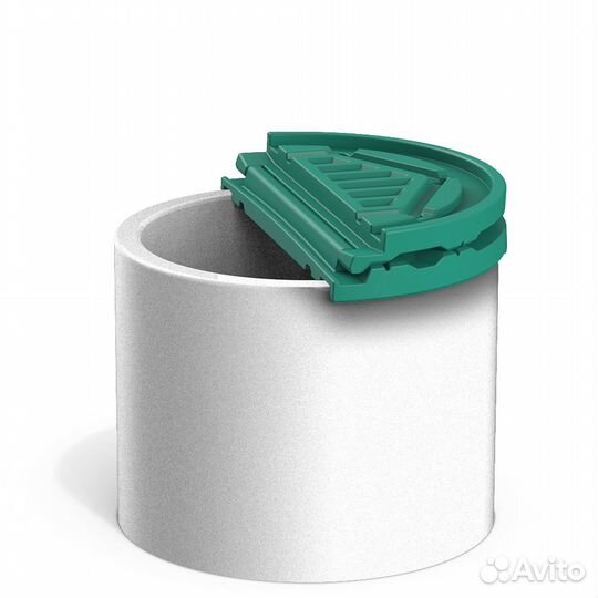 Крышка для колодца универсальная пластиковая