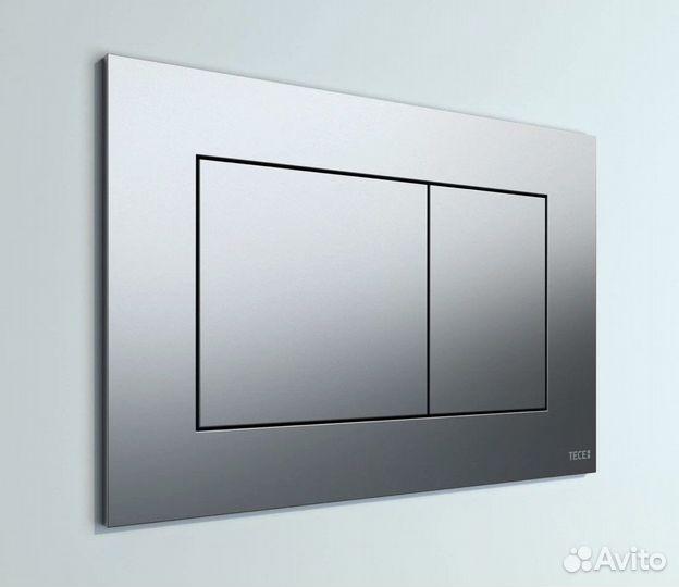 Инсталляция Тесе с кнопкой хром и унитаз подвесной