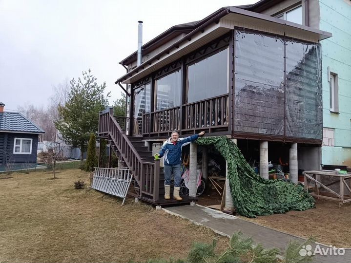 Мягкие окна на террасу, беседку, веранду