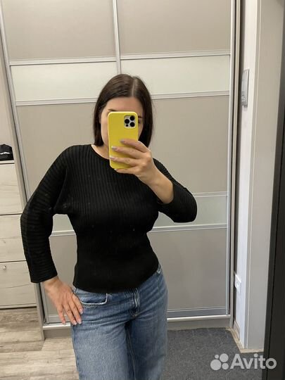 Кофта черная Massimo Dutti