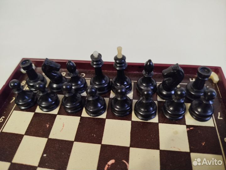 Шахматы магнитные дорожные СССР
