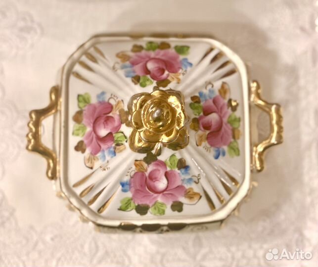 Гжель Конфетница. Салатники. Сахарница и др посуда