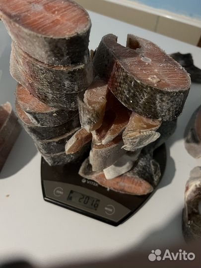 Стейки форели, семги