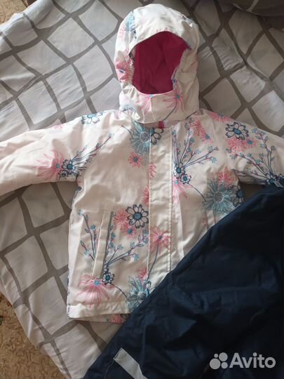 Зимний костюм для девочки