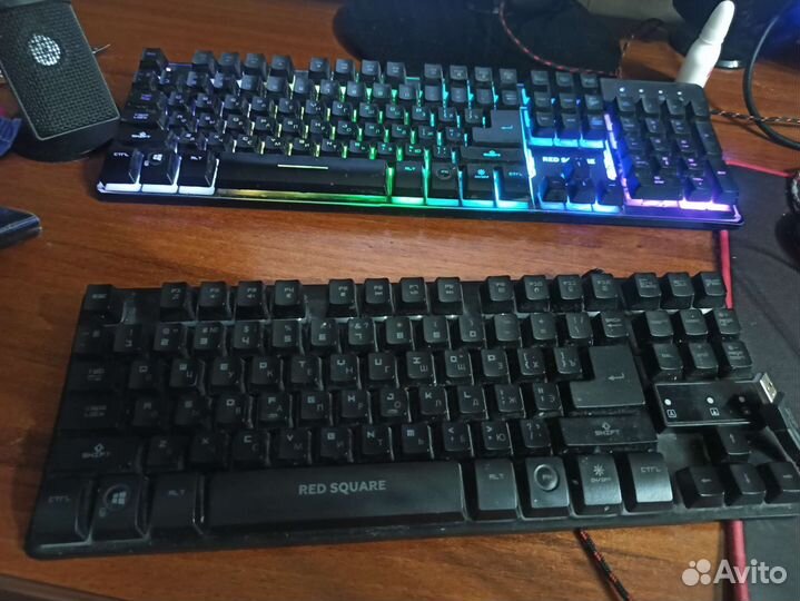 Игровая клавиатура tesla rgb