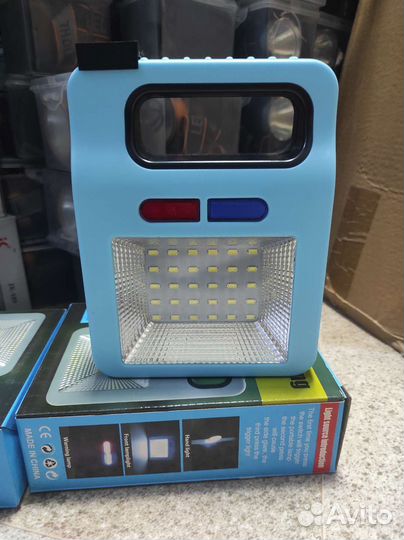 Фонарь кемпинговый 3в1